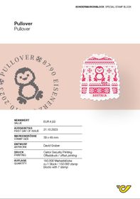 &quot;Pullover&quot; Explanatory Sheet
