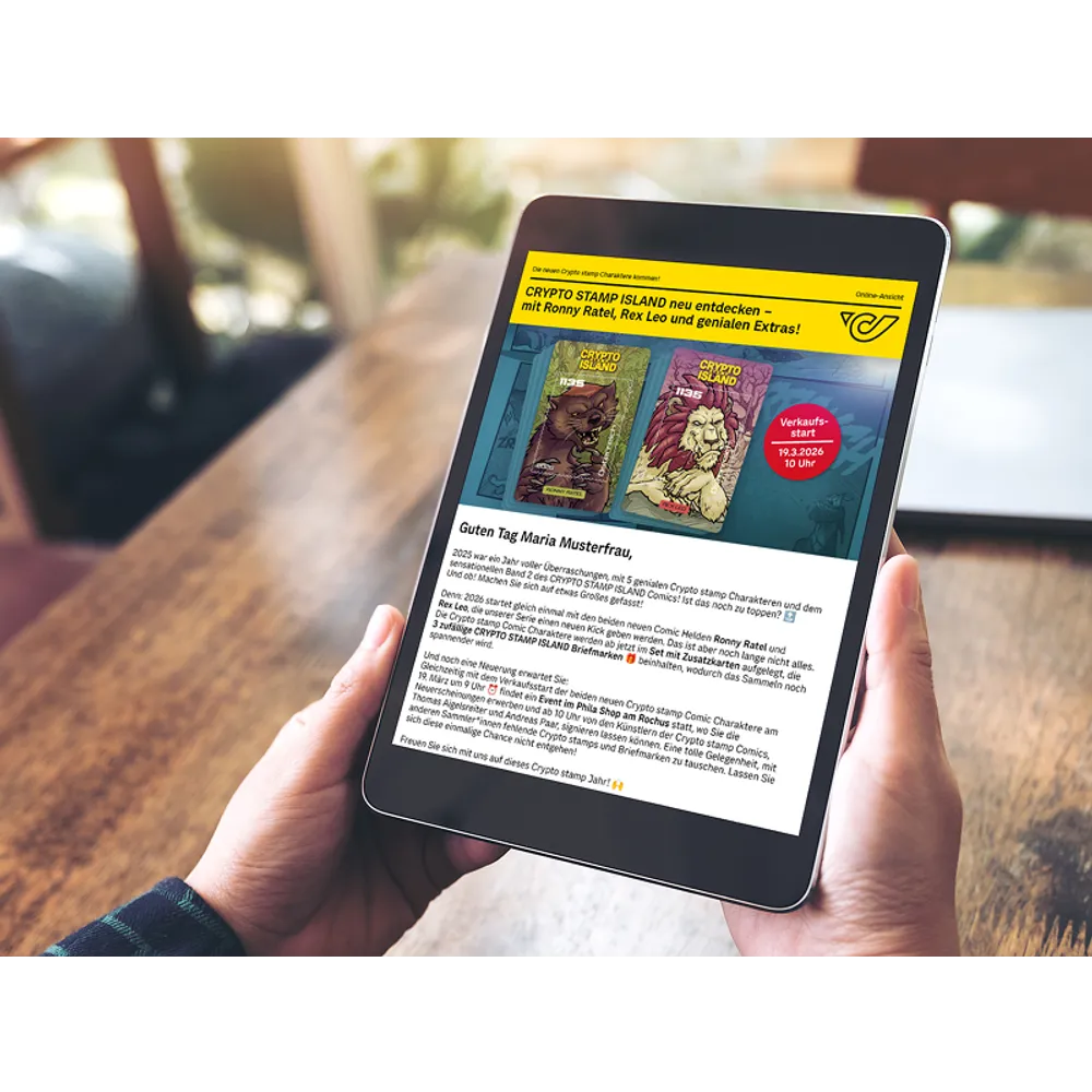 Crypto stamp Newsletter