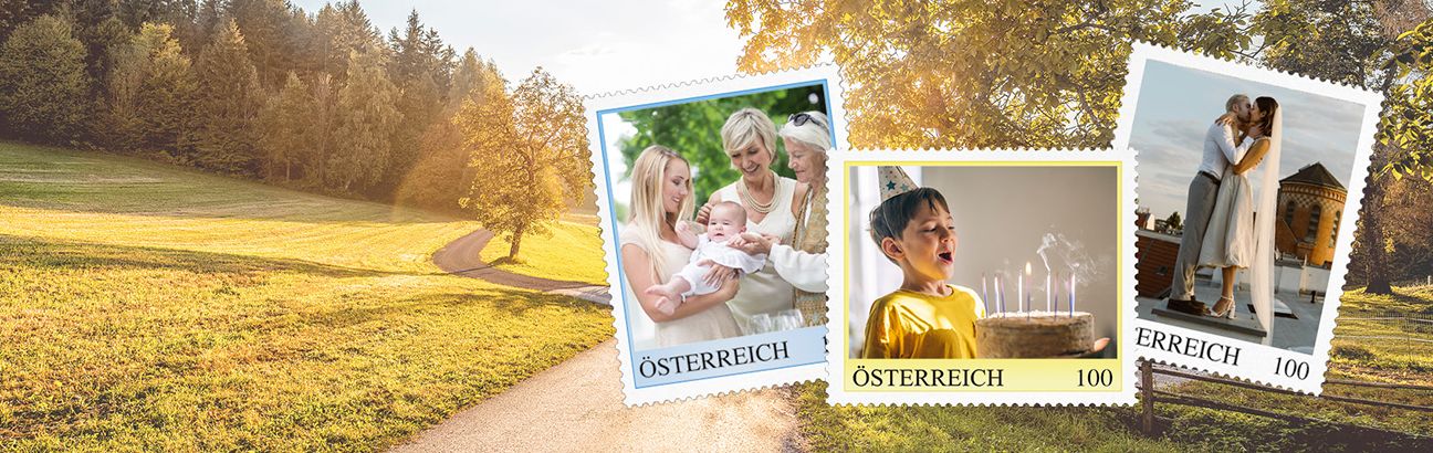 Meine Marke - selbstgestaltete Briefmarken