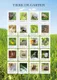 Austrian Post stamp collection 'Animals in the Garden' 2023, featuring various animals, nominal values €0.95 and €1.20.