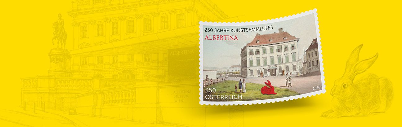 Briefmarke Albertina