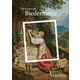 Briefmarken-Edition der Österreichischen Post 'Die Kunst des Biedermeier' mit ländlicher Szene und Frau in Tracht.
