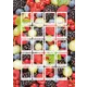 Austrian Post 2023 stamp sheet featuring colorful berries and fruits, denominations 1.00€ and 1.20€.