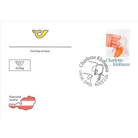 "Charlotte Klobassa – Rumours, 2023" First Day Cover