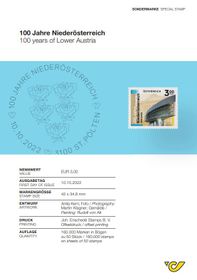 &quot;100 years of Lower Austria&quot; Explanatory Sheet