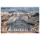Aerial view of St. Peter's Square in Vatican City, a potential theme for Austrian Post stamps.