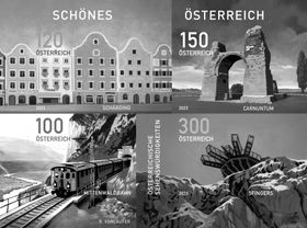 &quot;Sehenswürdigkeiten&quot; Schwarzdruck