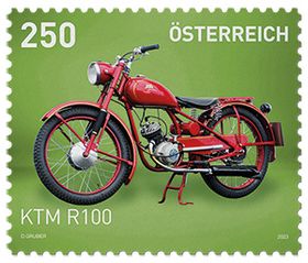 &quot;KTM R100&quot; 2,50 Special Stamp