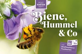 „Biene, Hummel &amp; Co“ Postkarten Heft