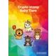 Austrian Post Crypto Stamp Baby Animals: colorful design with lion, unicorn, bear, and cow. Includes 20 stamps.