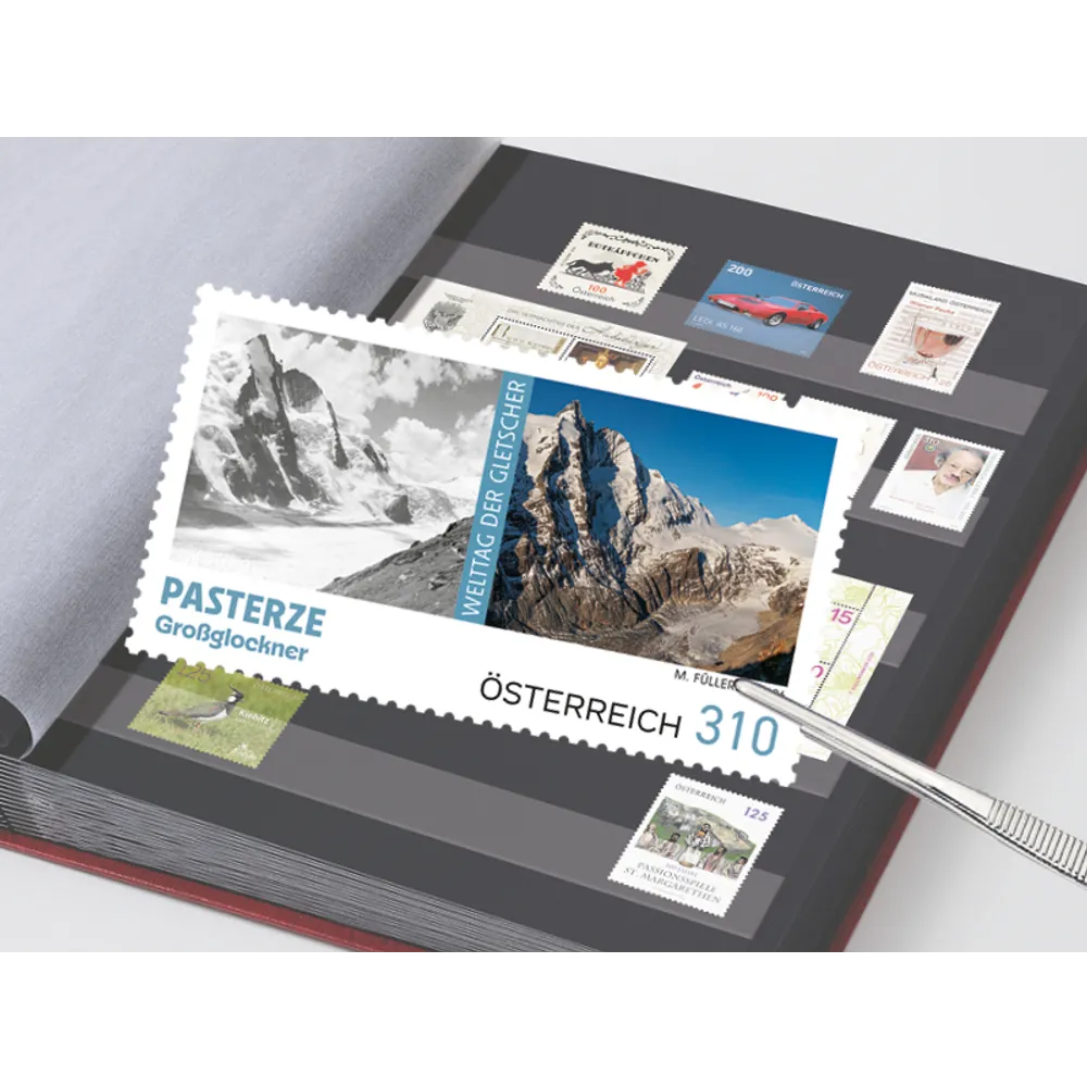 Briefmarke Welttag Gletscher