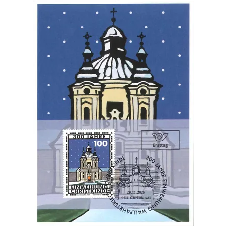 Wallfahrt mit Tradition In Christkindl, einem Ortsteil der oberösterreichischen Stadt Steyr, wird heuer ein ganz besonderes Jubiläum gefeiert: Die barocke Wallfahrtskirche Christkindl wurde vor 300 Jahren eingeweiht.