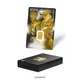 Crypto Stamp Drache Gold 2 Austrian Post 2024 Gold Edition: Dragon-themed collectible card with 1g fine gold, in a black box.
