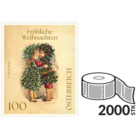 Christmas nostalgia At Christmas many people send Christmas greetings cards to those they will not be able to see in person. Adding a beautiful stamp makes every item of post just that little bit more festive.