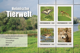 series “Austrian animal kingdom“ Stamp Edition 4