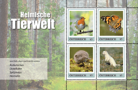 serie &#039;&#039;Austrian animal Kingdom&#039;&#039; Stamp Edition 4