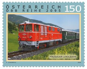 &quot;Pinzgau Local Railway&quot; 1,50 Special Stamp