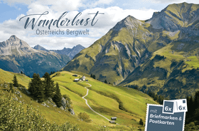 „Wanderlust - Österreichs Bergwelt“ Postkarten Heft