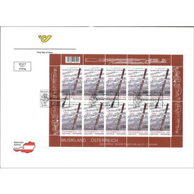 "Bassoon" First Day Cover minisheet