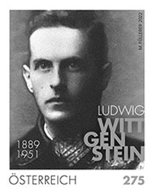 &quot;Ludwig Wittgenstein 1889 - 1951&quot; Black Print