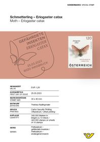 &quot;Moth – Eriogaster catax&quot; Explanatory Sheet
