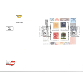 "175 Jahre österreichische Briefmarke" Ersttagsbrief