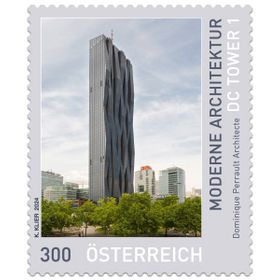 "DC Tower 1" Black Print