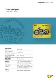 &quot;TITAN 350 Sport&quot; Abhandlung