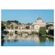 View of St. Peter's Basilica and a bridge in Rome, potential motif for Austrian Post stamp 2023.