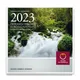 de1d13ff943dac41c582fae7373c2e9d4af51bd1.jpg 2023 Austrian Euro coin set with a forest and stream design, celebrating 150 years of Vienna's water supply.