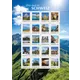 07eafe79a800c5d6888a35683bf45f9cb00dcd0d.png Stamp sheet 'Journey through Switzerland' by Austrian Post, 2023. Features Swiss landmarks, nominal values €1.00 and €1.20.