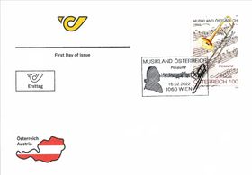 &quot;Trombone&quot; First Day Cover