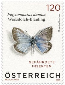 &quot;Damon blue – Polyommatus damon&quot; Special Stamp