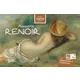 Austrian Post postcard booklet featuring Auguste Renoir artwork, includes 6 stamps and 6 postcards.