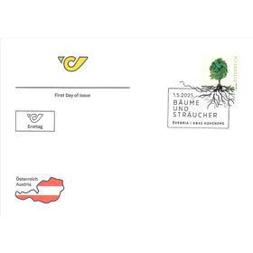 BMS "Black alder – Alnus glutinosa" First Day Cover
