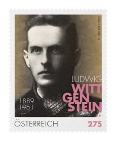 &quot;Ludwig Wittgenstein 1889 - 1951&quot; 2,75 Special Stamp