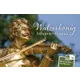 Austrian Post product featuring Johann Strauss statue with 'Waltz King' text, includes 6 stamps and postcards.
