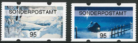 &quot;Special Post Office 2023&quot; Winter - Pair-95